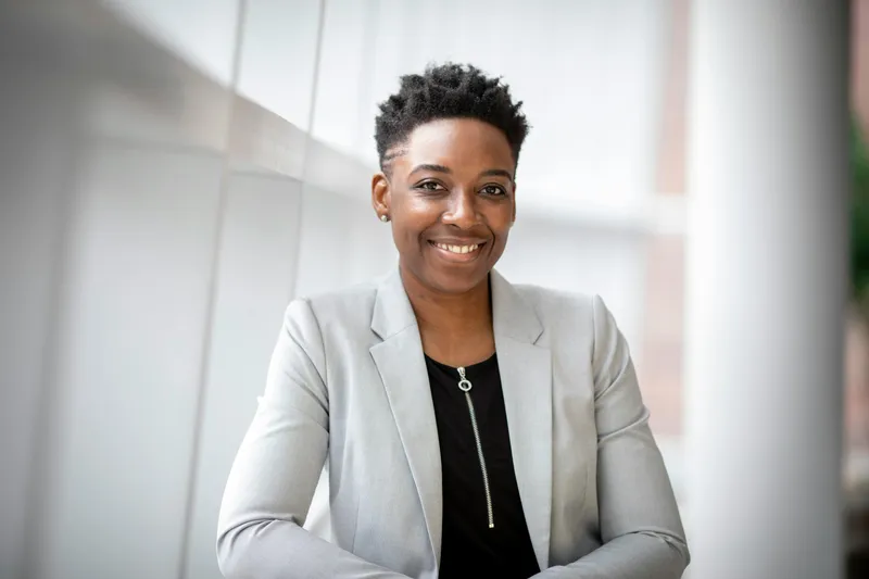 Portrait of Olivia Bennet, Client Success Manager at StratEdge Consulting, focused on building strong client relationships.