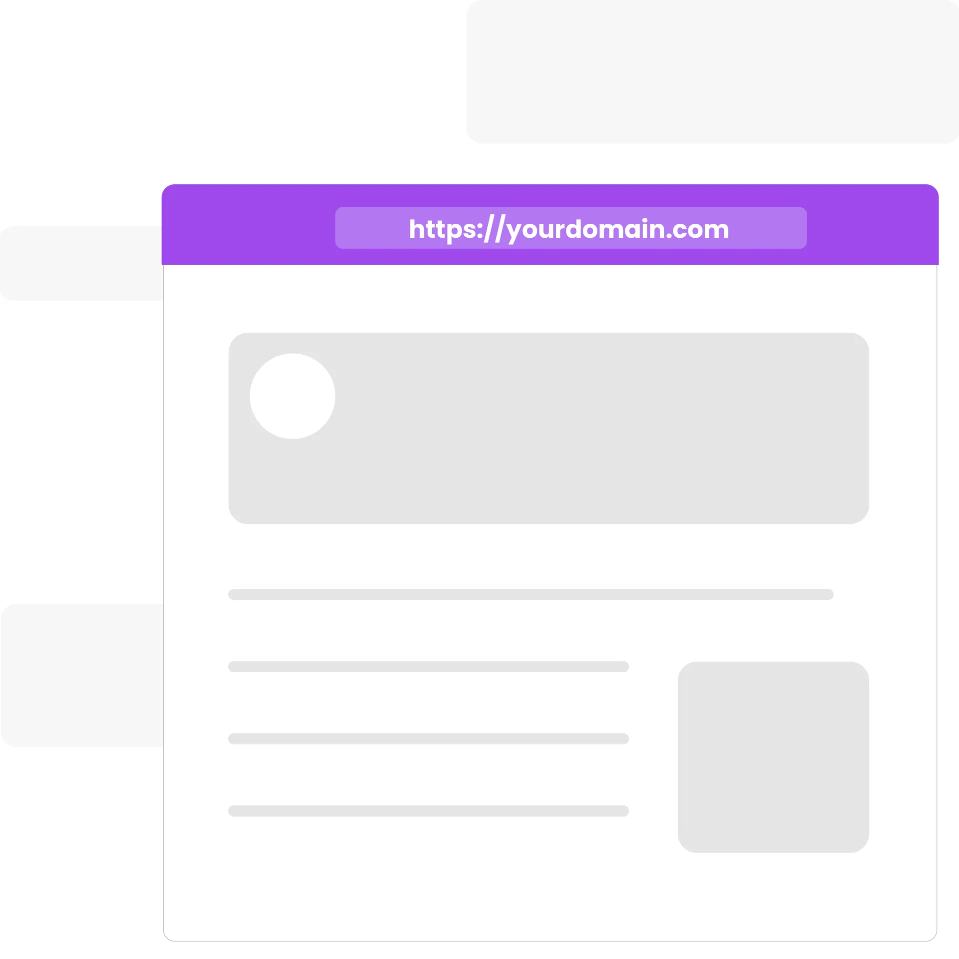 Custom domain feature in Oniva.io, allowing users to connect their own domain and remove Oniva branding for fully white-labeled, professional websites.